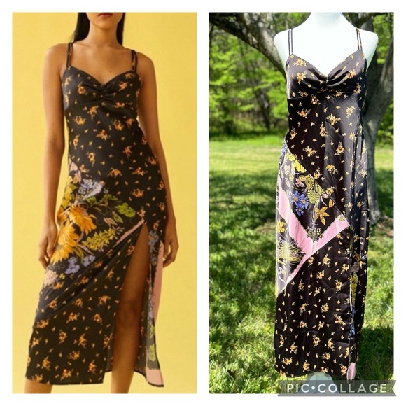 Urban Outfitters Floral Midi Dress - Picture 1 of 12
